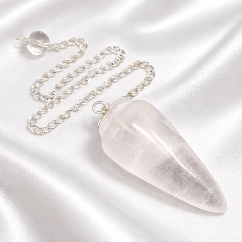 Clear Quartz Pendulum