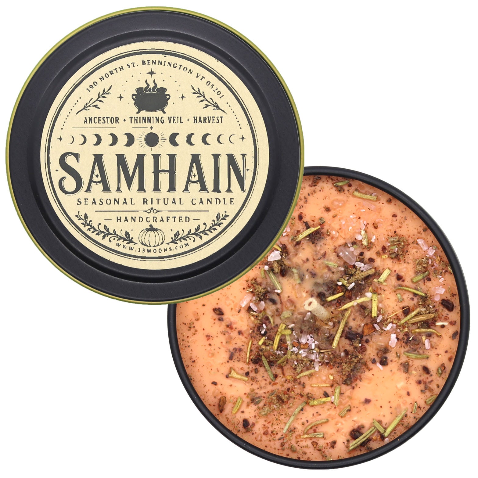 Samhain Witchcraft Spell Candle by 13 Moons