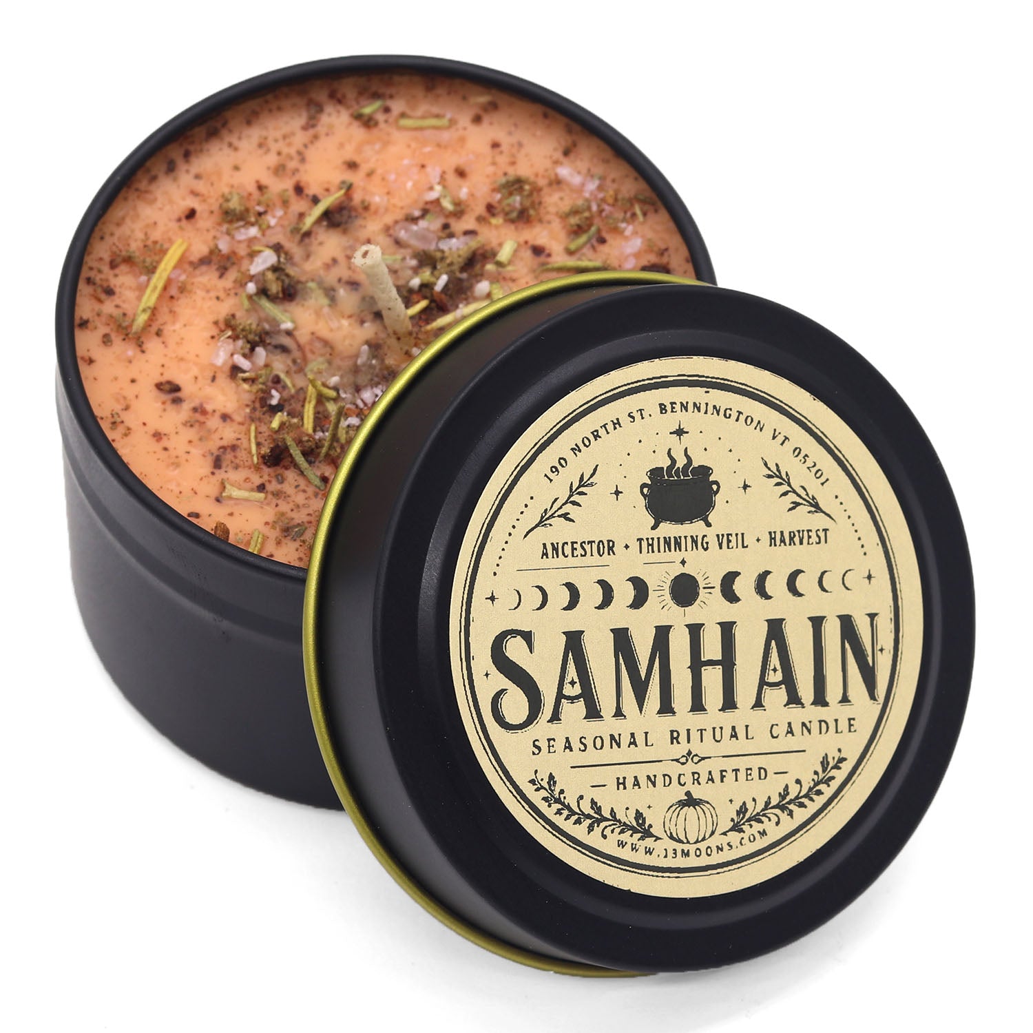 Samhain Witchcraft Spell Candle by 13 Moons