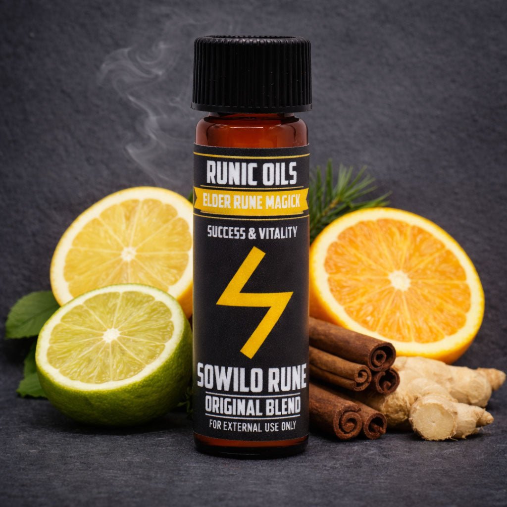 Sowilo Oil for Success & Vitality