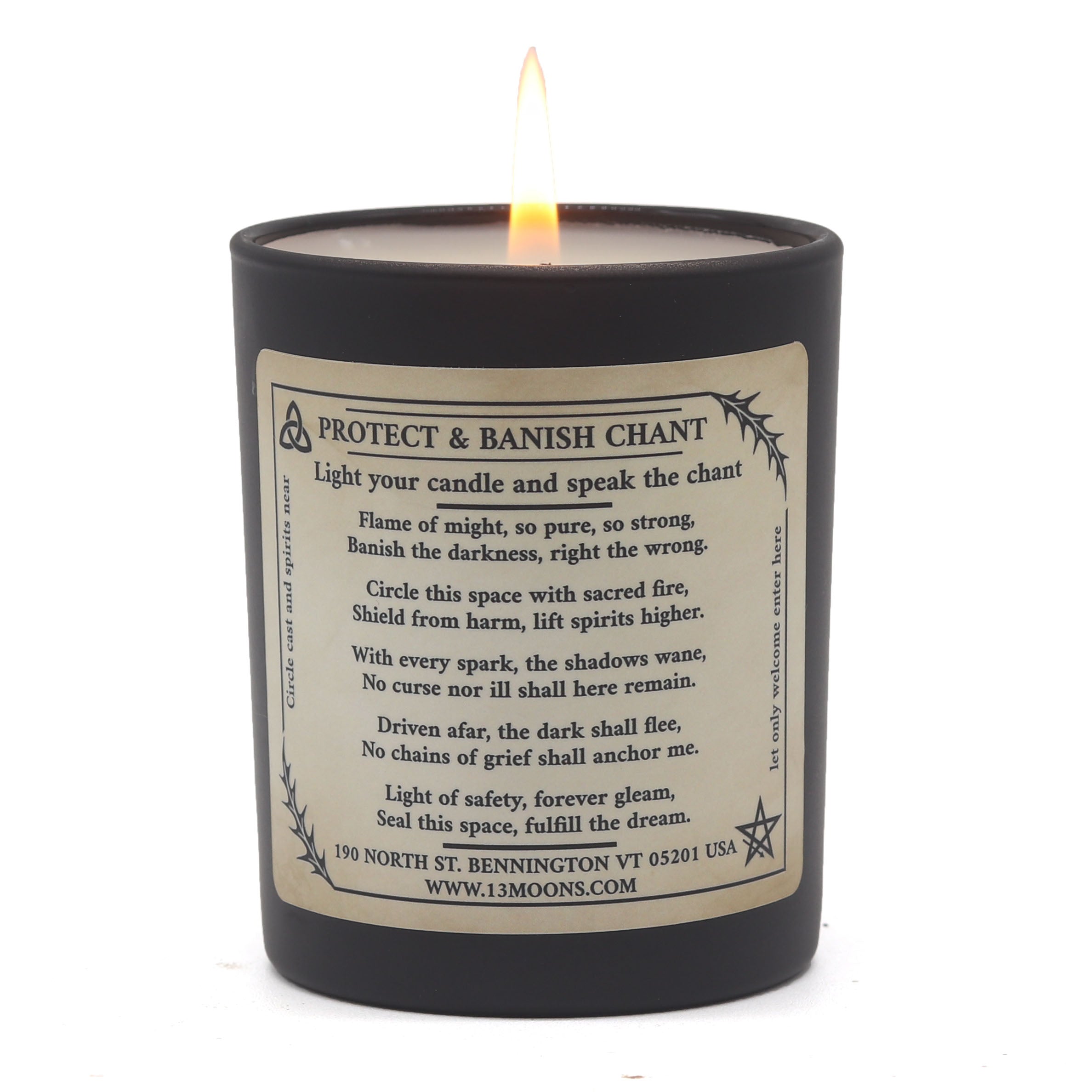 Protect & Banish Spell Candle by 13 Moons