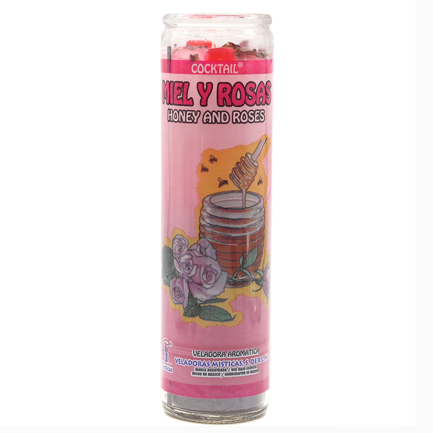 Honey and Roses 7 Day Candle