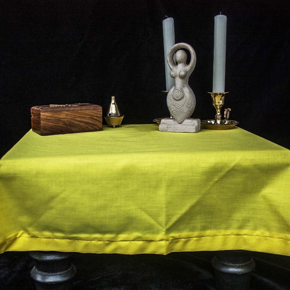 24 inch Handmade Altar Cloth - 13 Moons