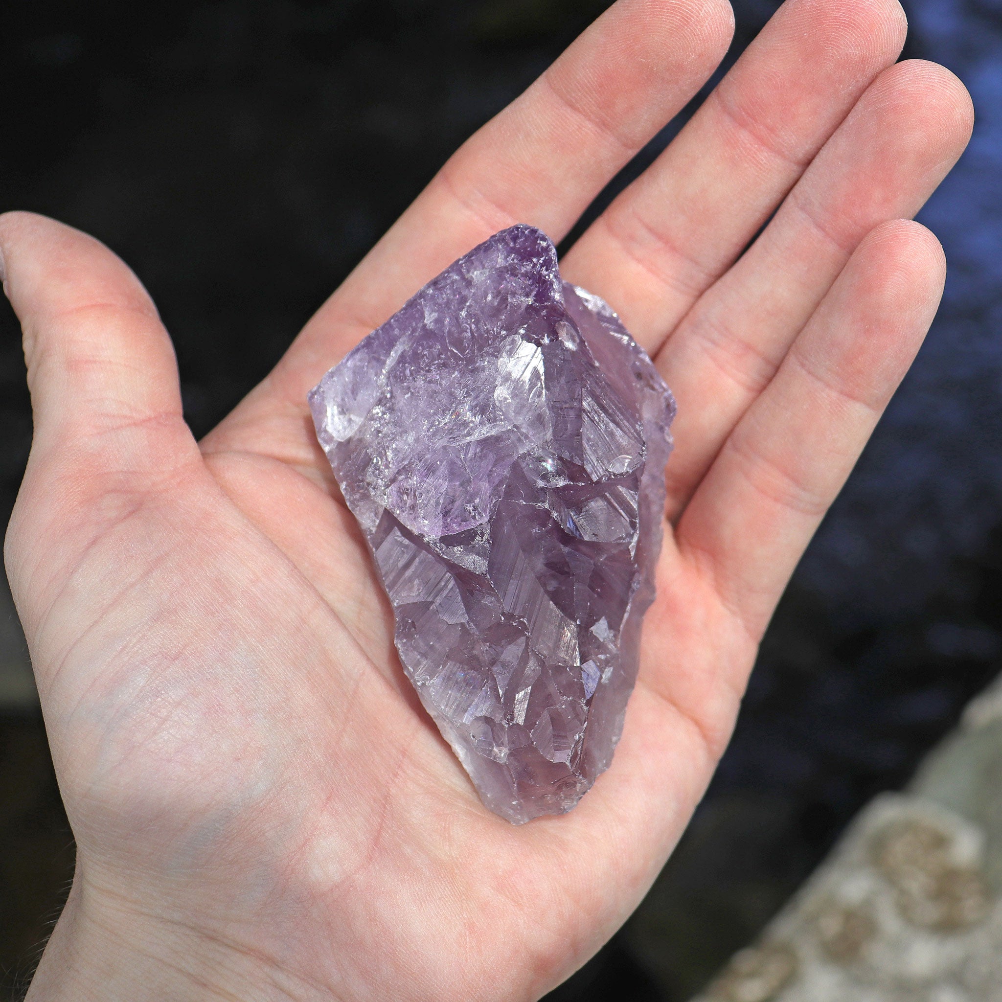 Amethyst Natural Point - Large