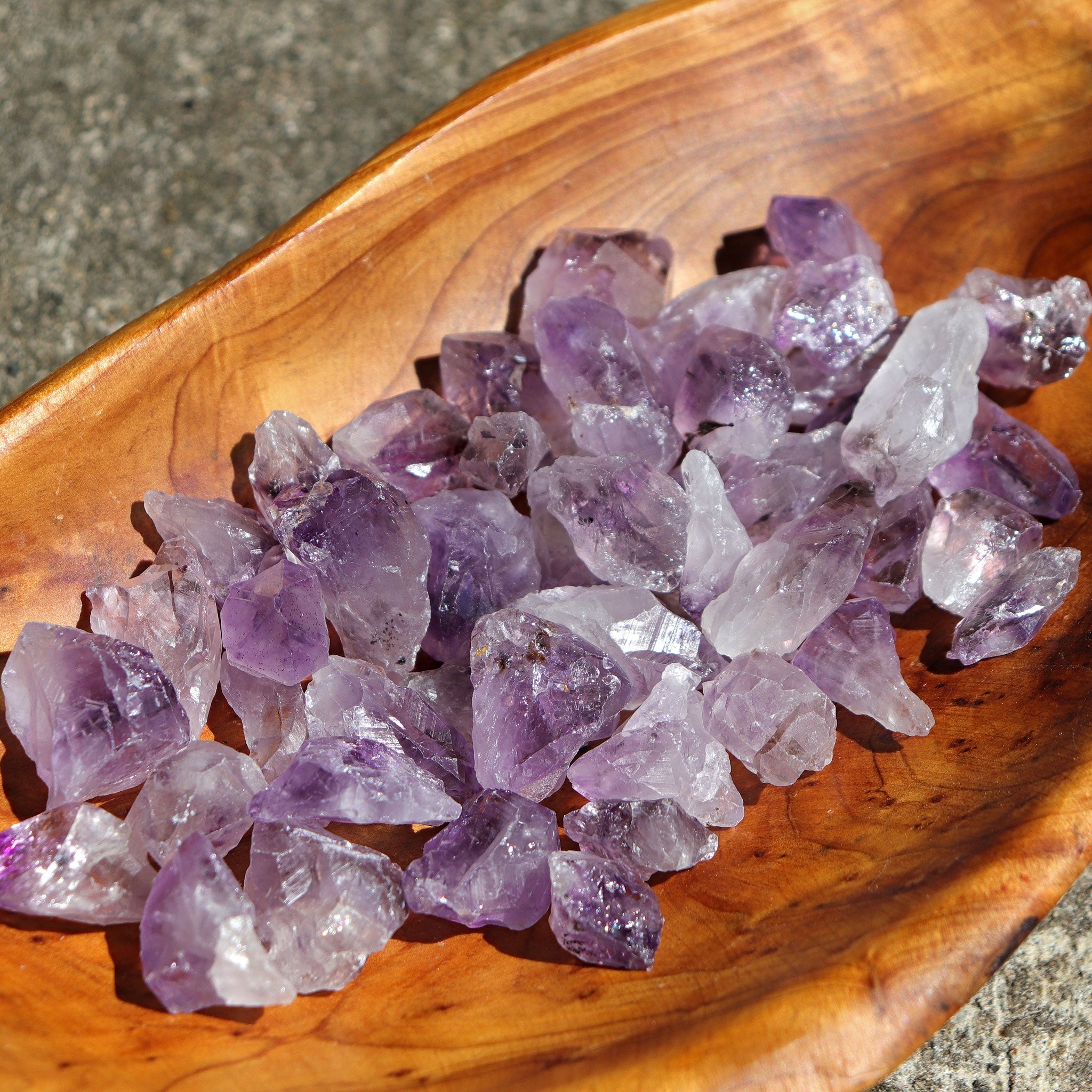 Amethyst Natural Point -Small - 13 Moons