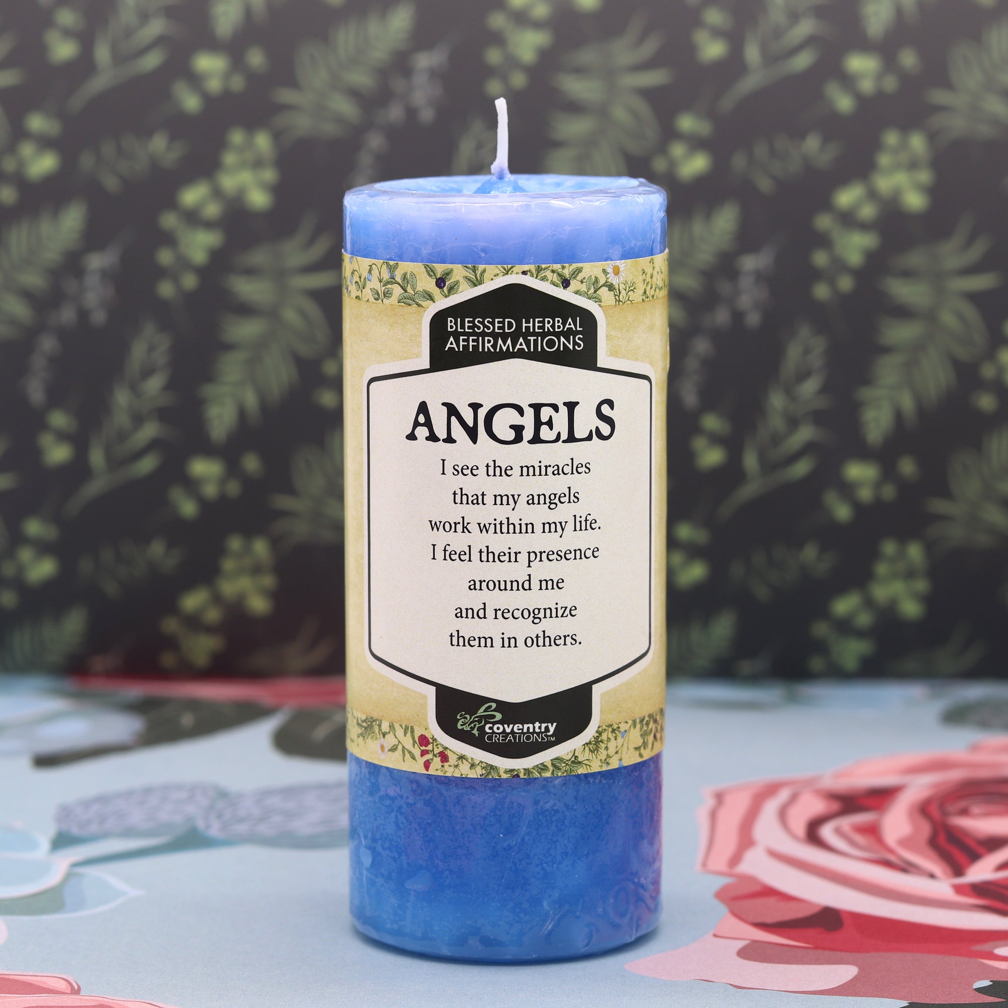 Angel Affirmation Candle - 13 Moons