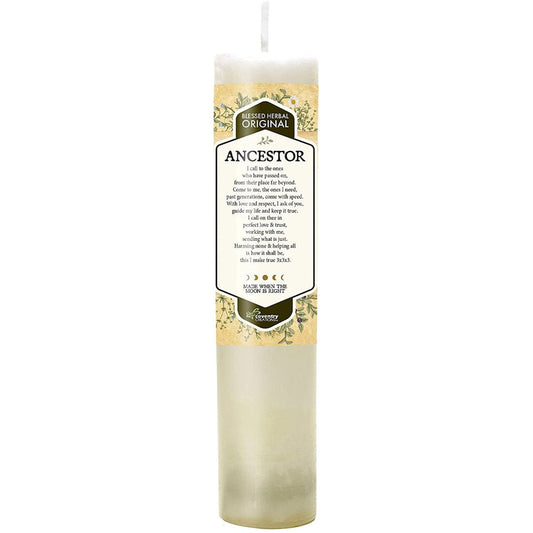 Blessed Herbal Ancestor Candle - 13 Moons