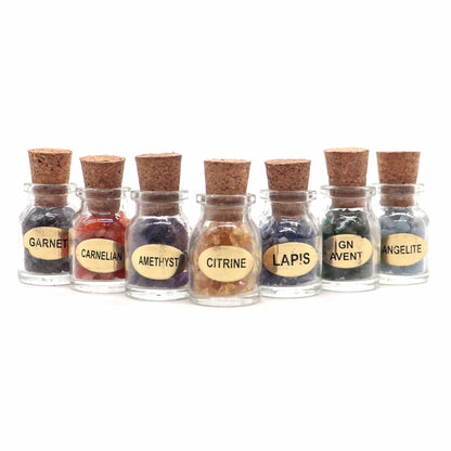 Chakra Chips in Bottle 7 Piece Boxed Set - 13 Moons
