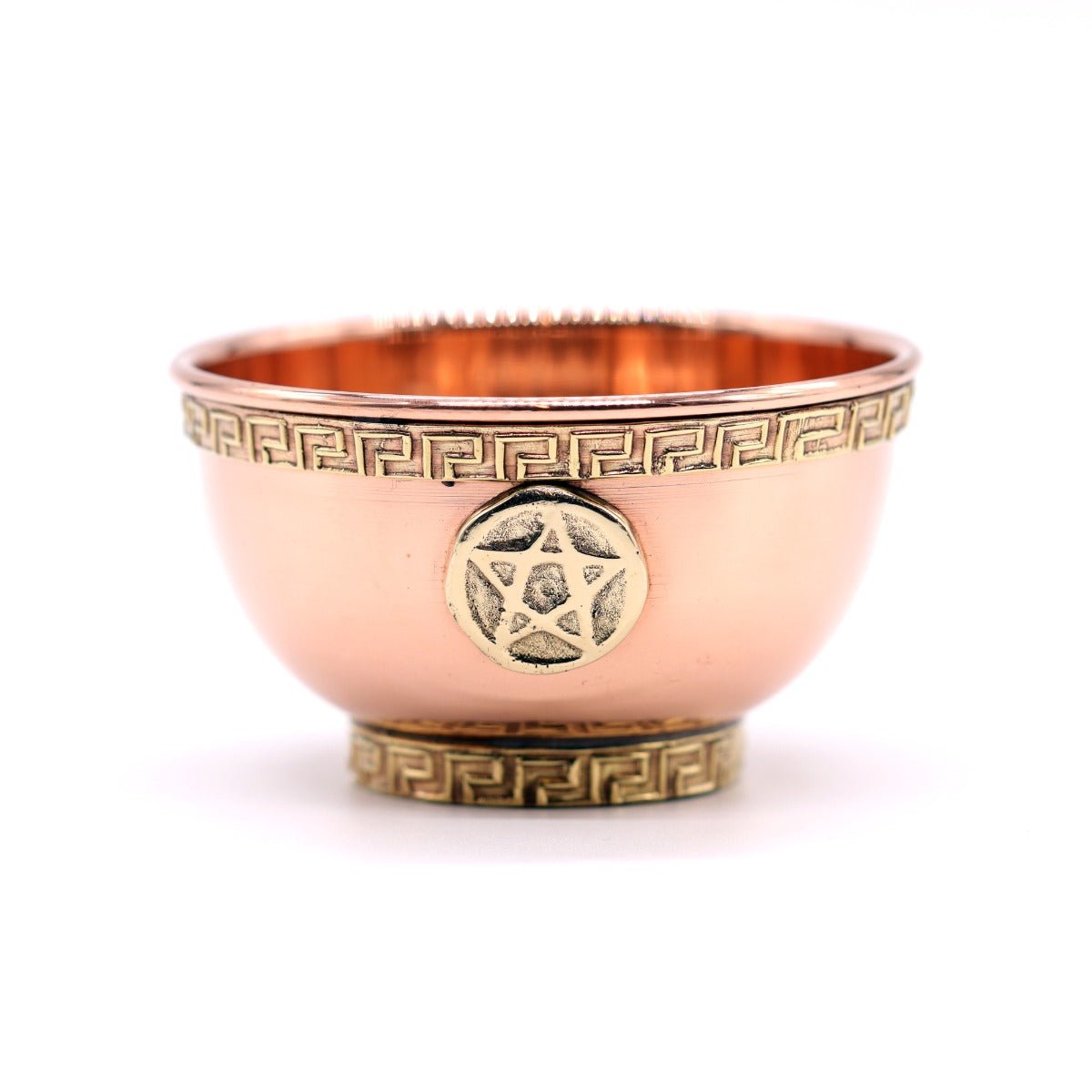 Copper Pentacle Offering Bowl - 13 Moons