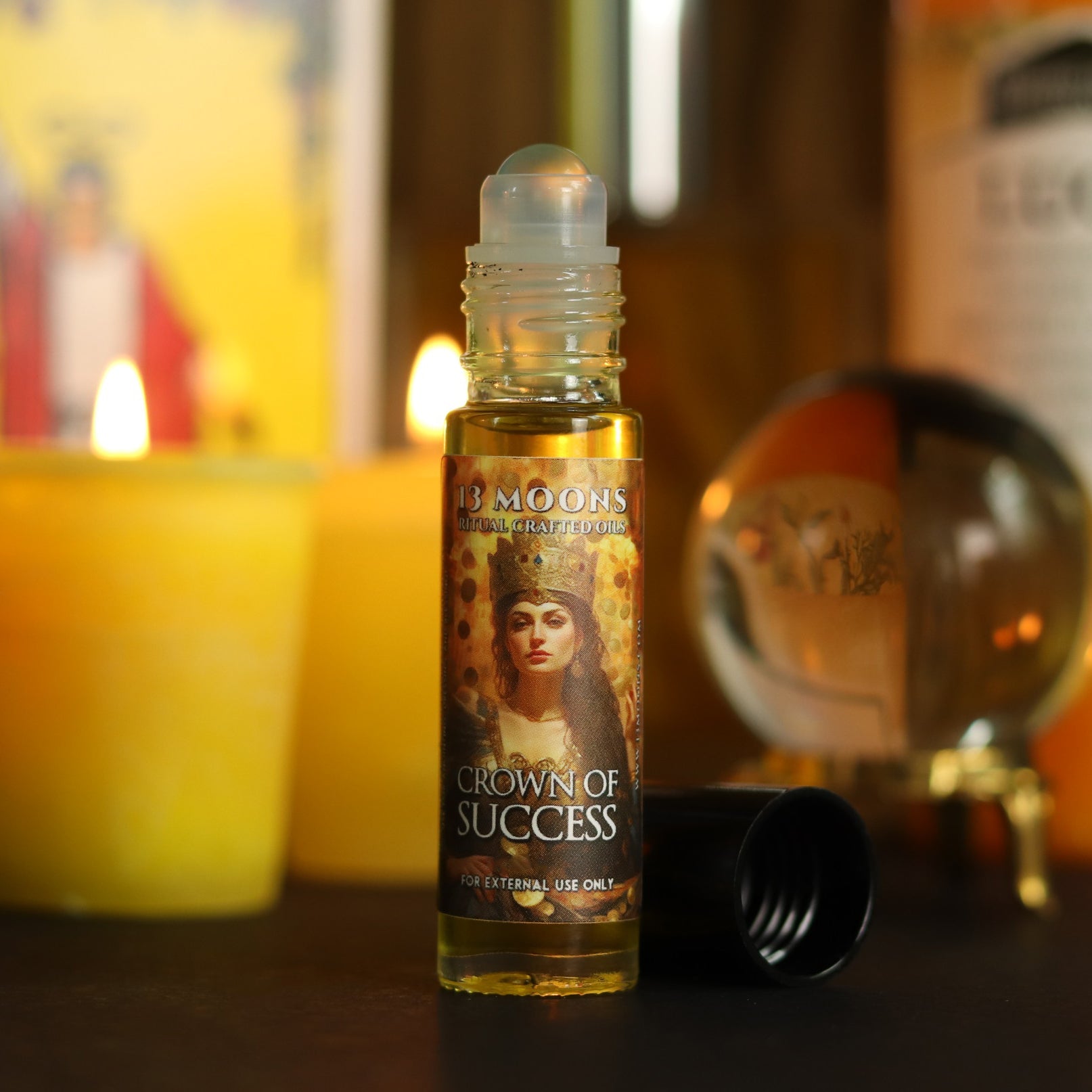 Crown of Success Ritual Crafted Oil by 13 Moons - 13 Moons