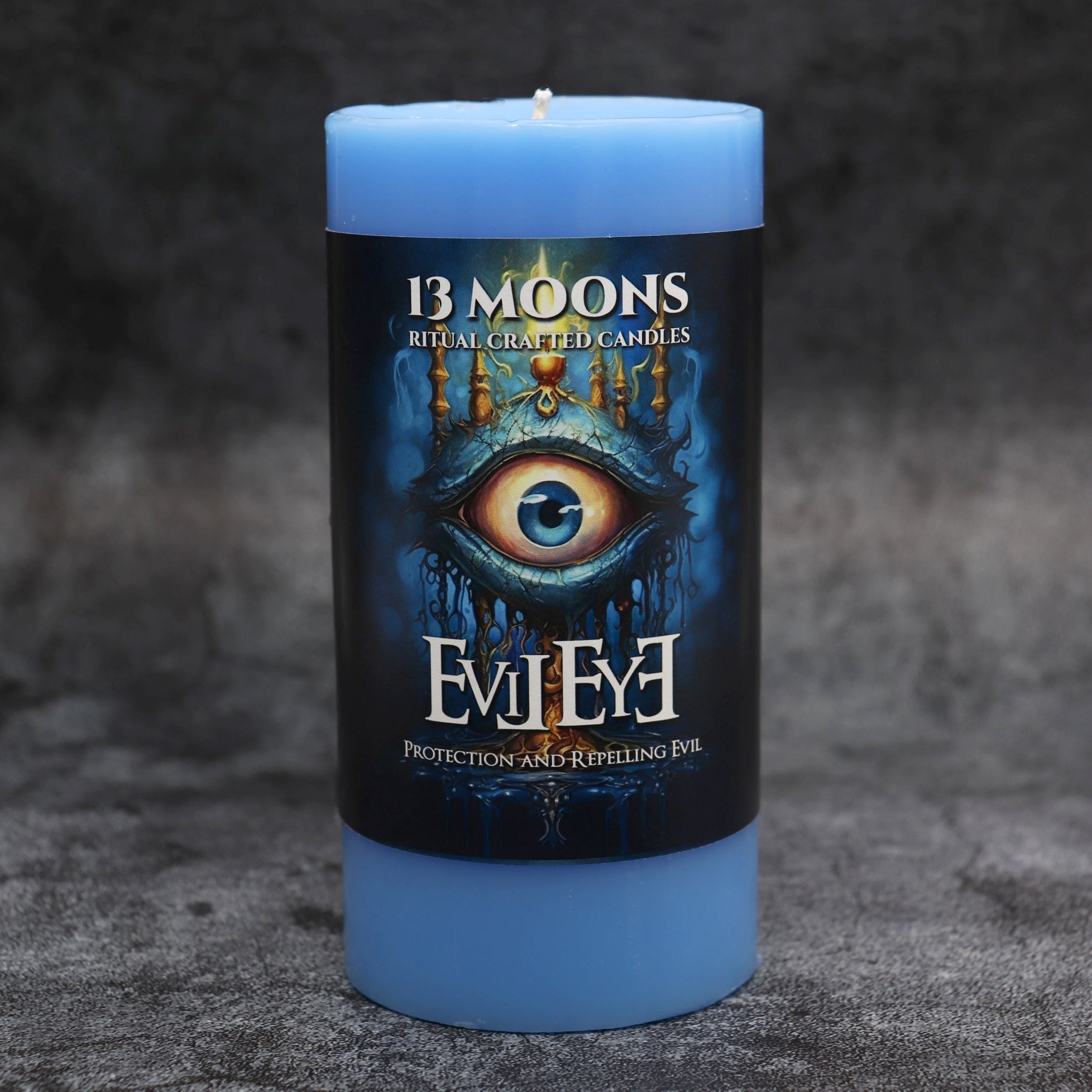 Evil Eye Candle 3x6 - 13 Moons