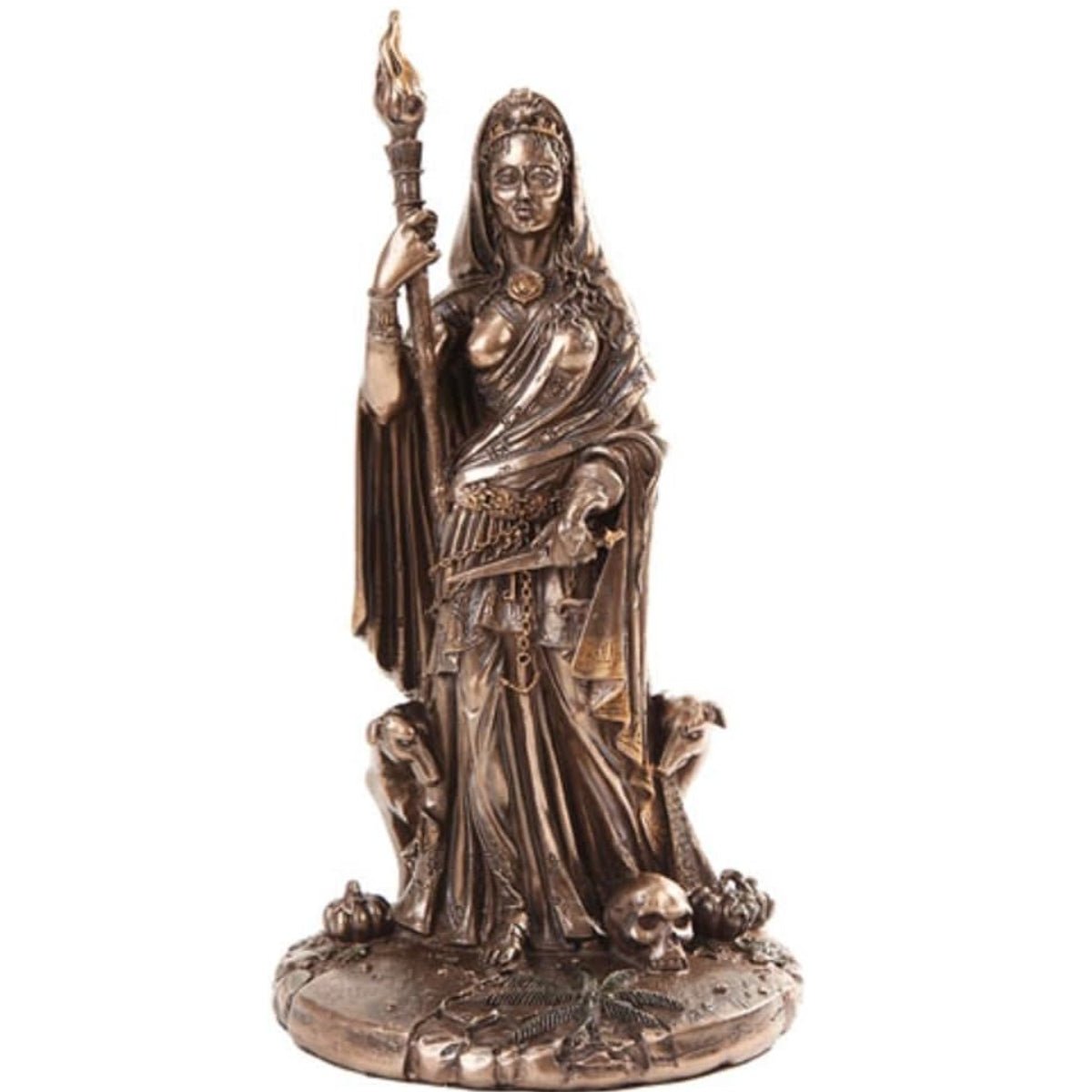 Hecate Goddess Bronze Statue, LIMITED SUPPLY - 13 Moons