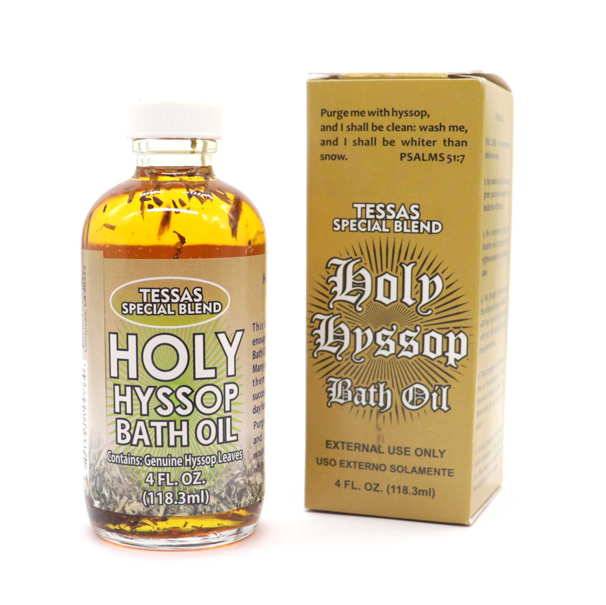 Holy Hyssop Bath Oil