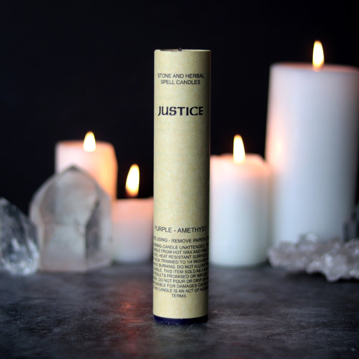 Spell Candle for Justice