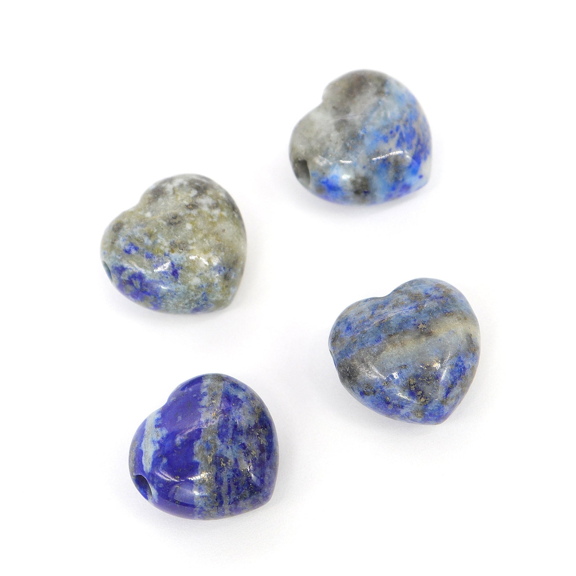 Lapis Lazuli Heart Pendant - 13 Moons