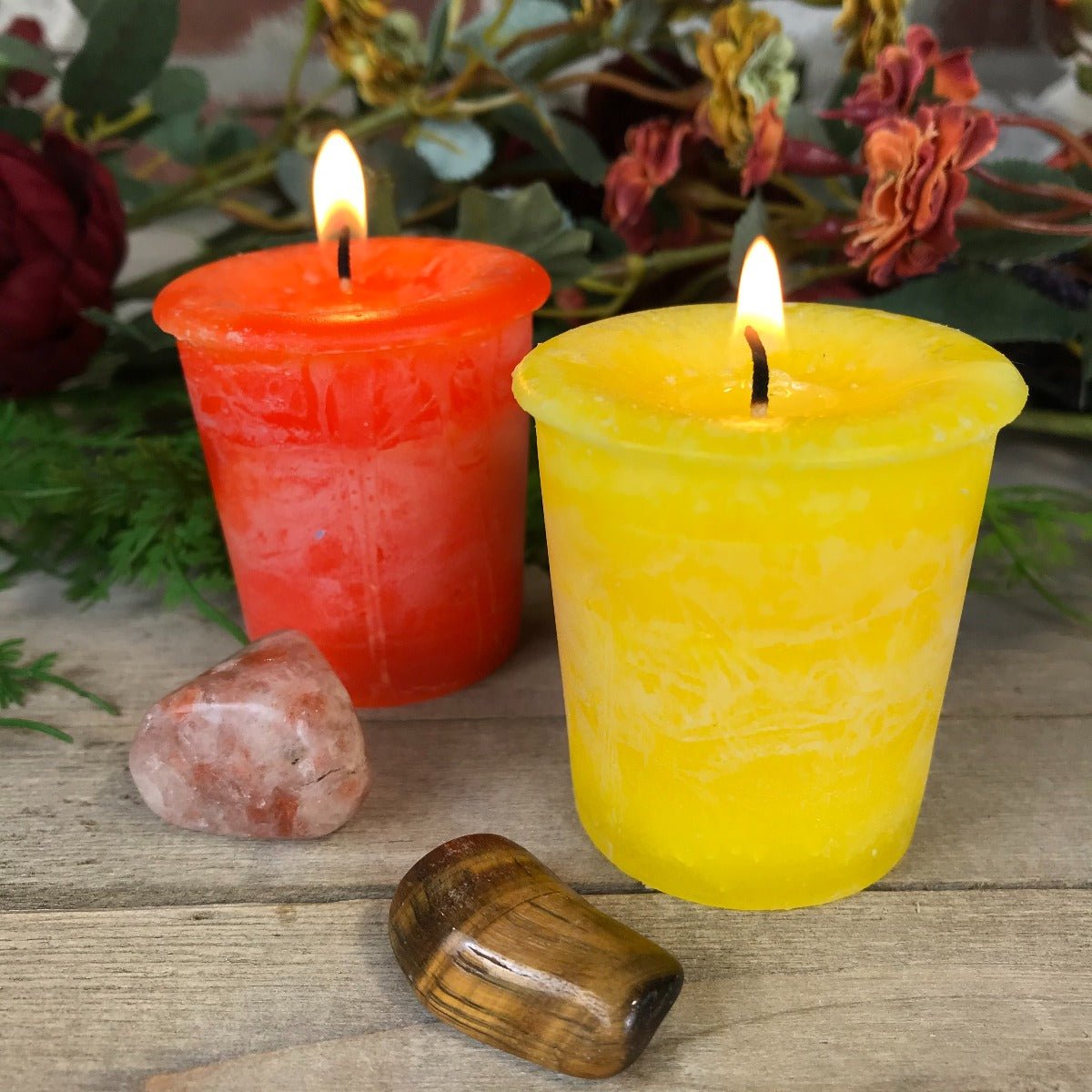 Litha Candle and Stone Set - 13 Moons