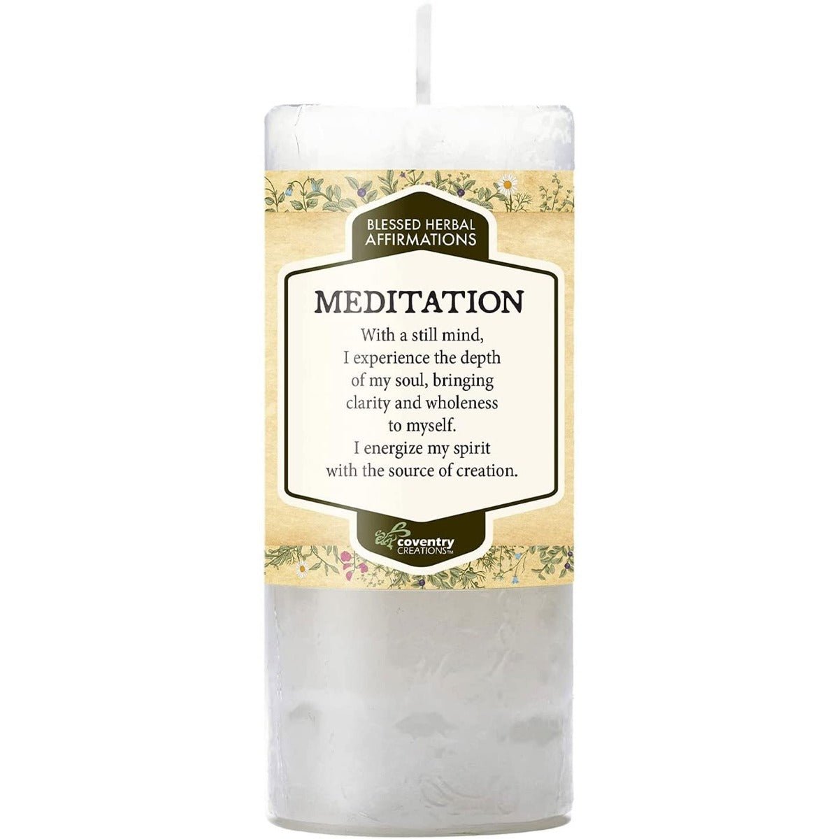 Meditation Affirmation Candle - 13 Moons