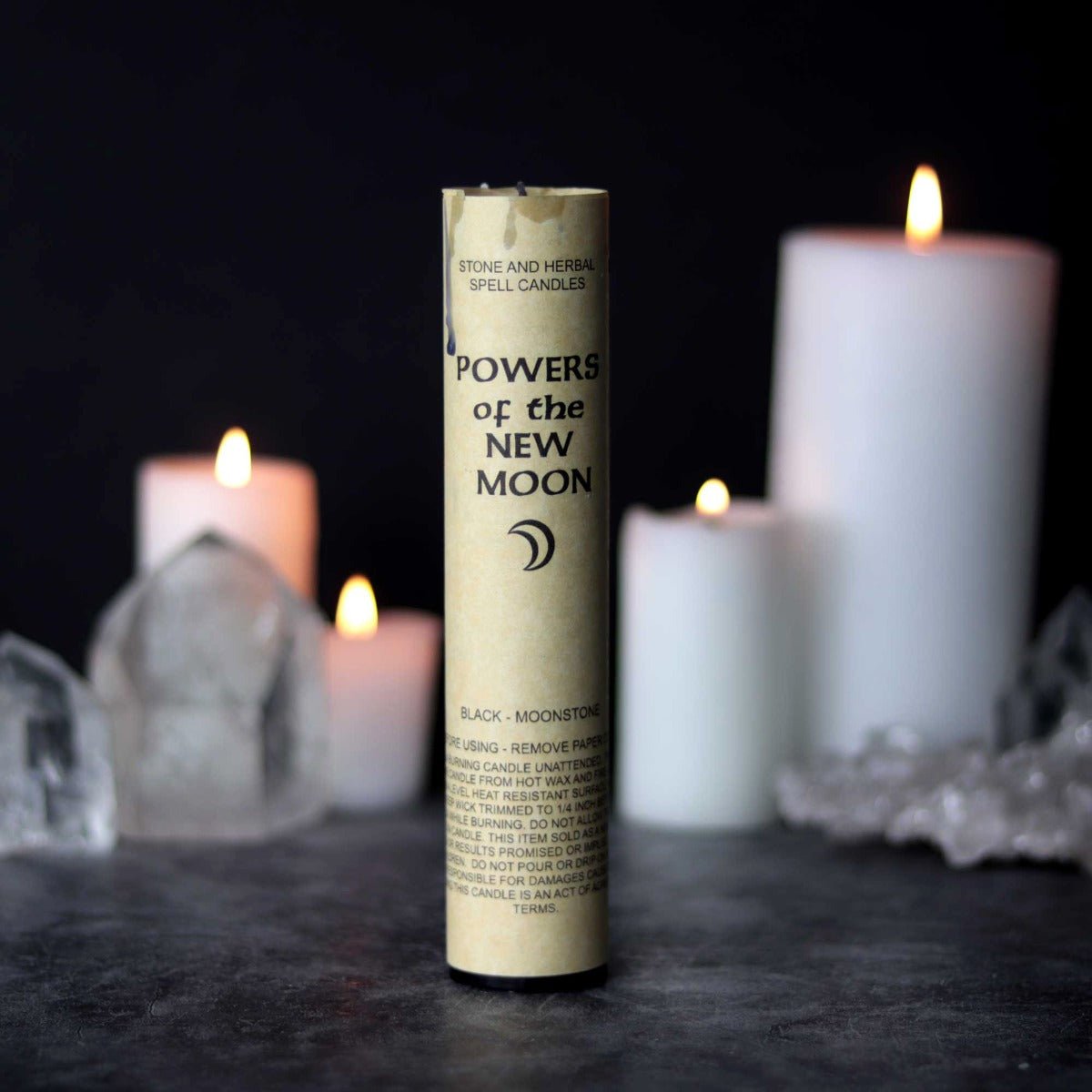 New Moon Spell Candle - 13 Moons