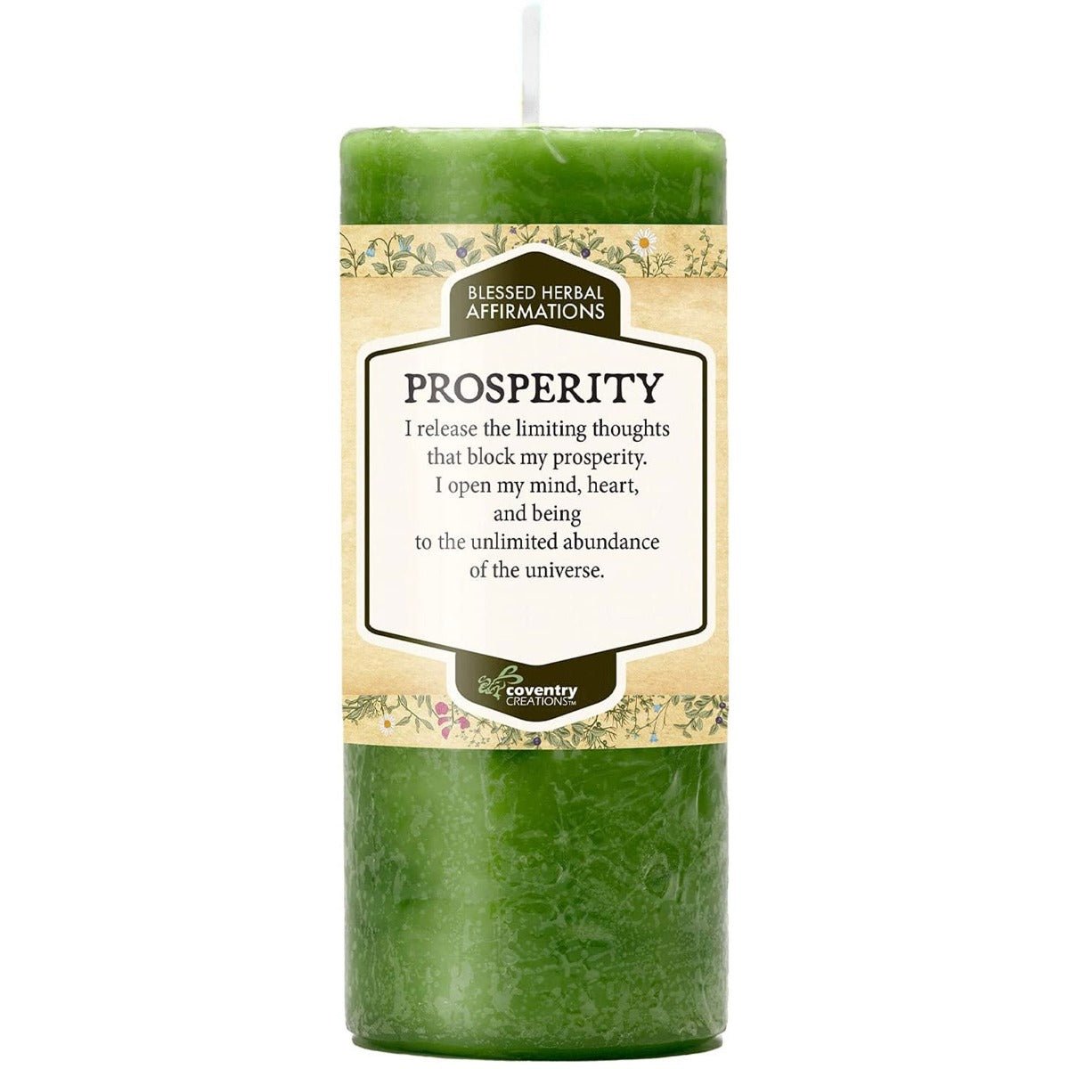 Prosperity Affirmation Candle - 13 Moons