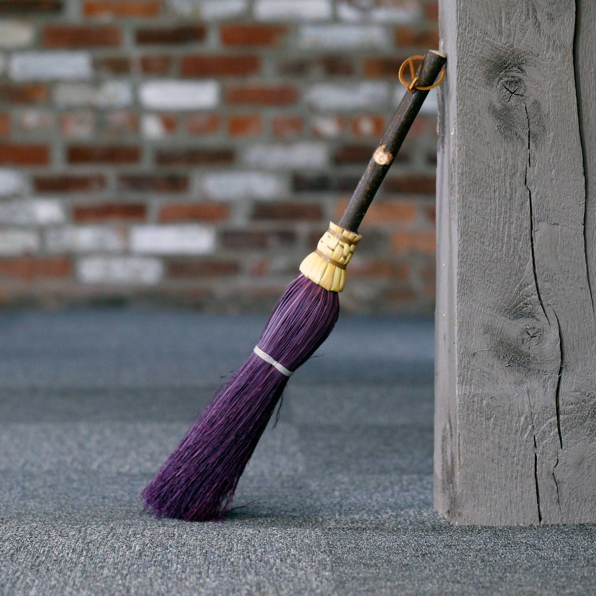 Purple Hearth Broom, Limited Supply - 13 Moons