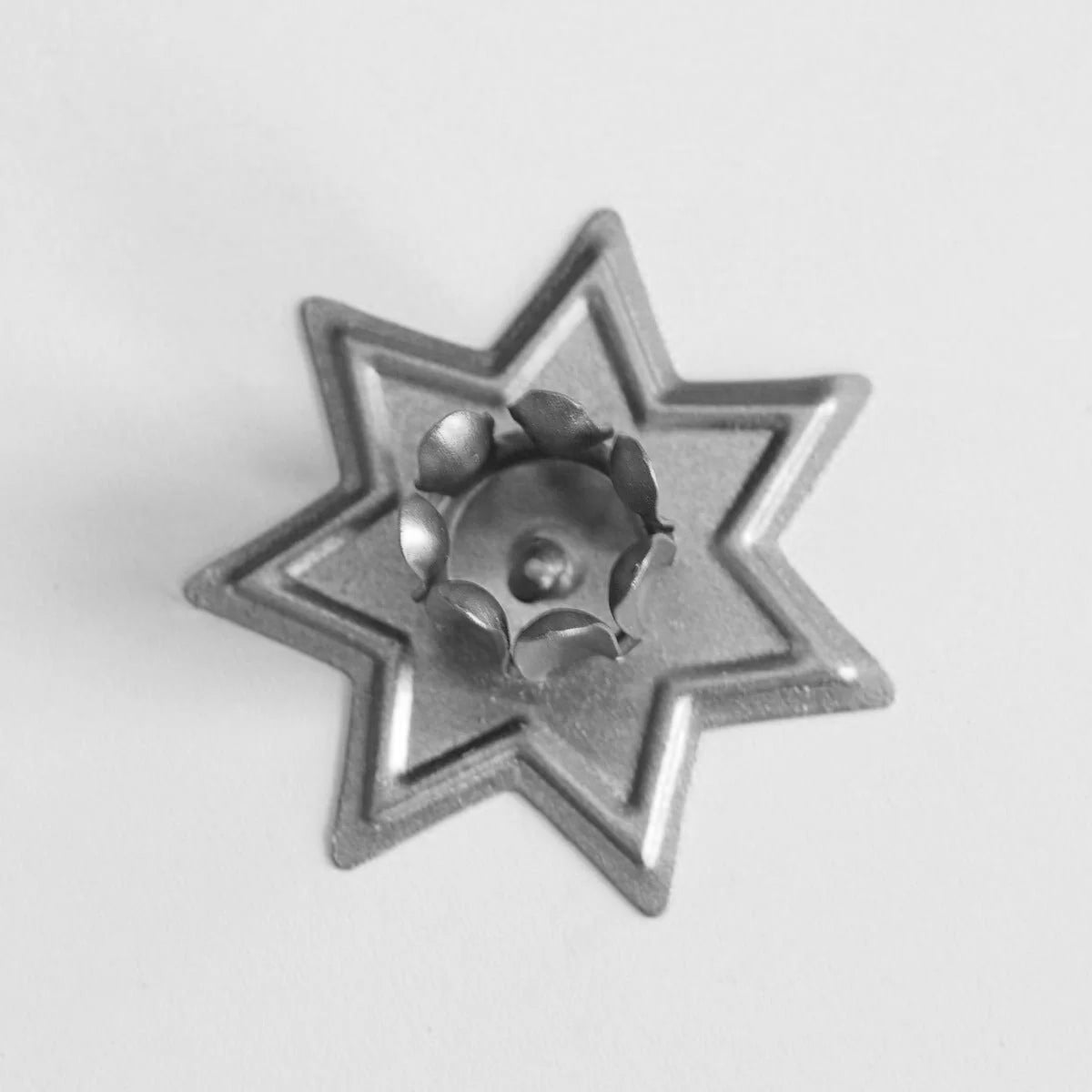 Silver 7 Point Star for Tapers - 13 Moons