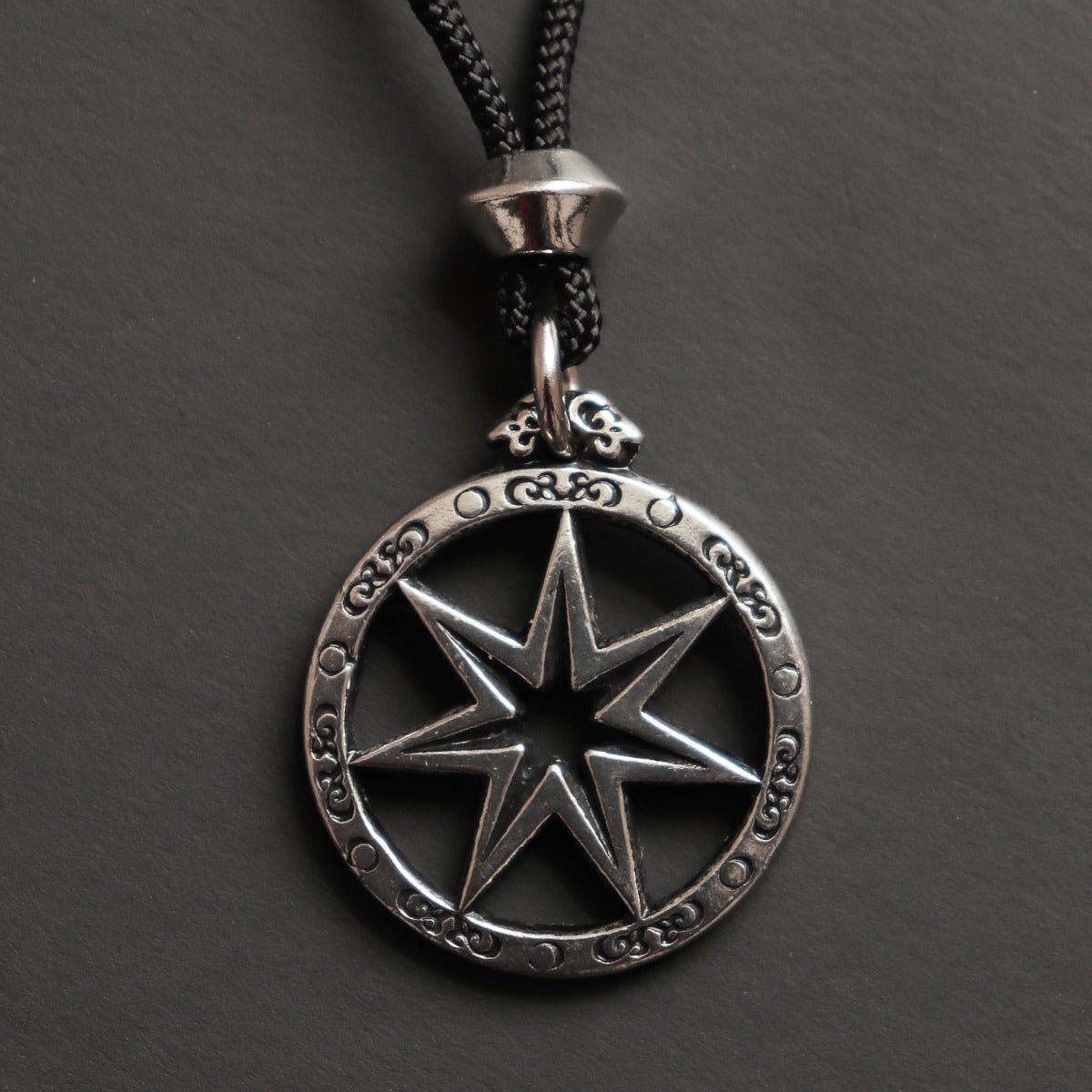 The Faery Star - Seven Point Star Pendant - 13 Moons