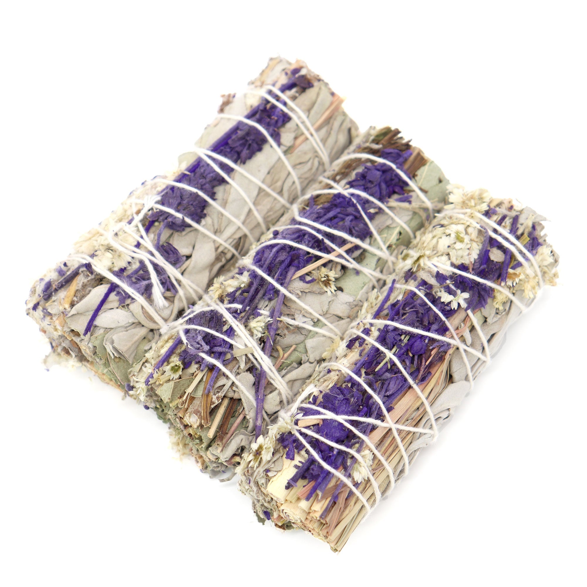 White Sage & 7 Sacred Herbs Smudge Stick - 13 Moons