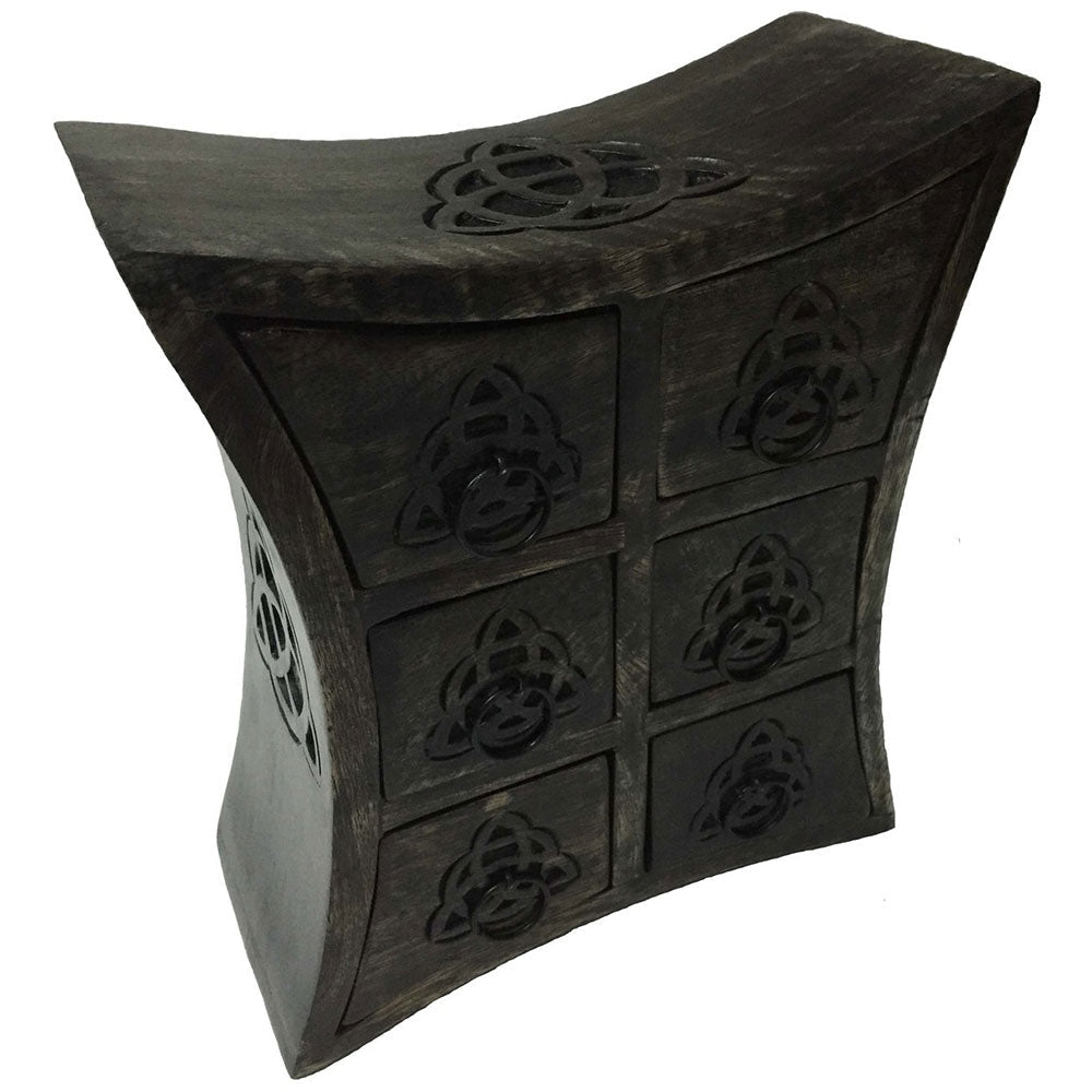 Witches Kitchen Triquetra Cupboard - 13 Moons