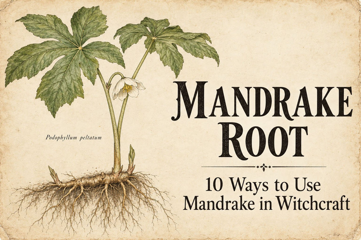 The Root That Walks Between Worlds: 10 Ways to Use Mandrake in Witchcraft