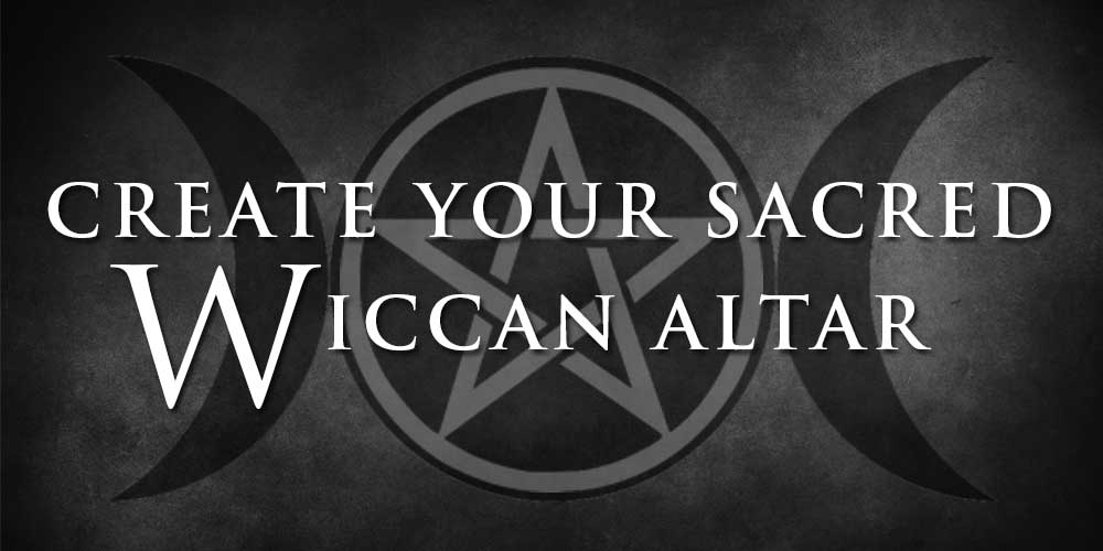 How to Create a Wiccan Altar - 13 Moons