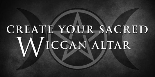 How to Create a Wiccan Altar - 13 Moons