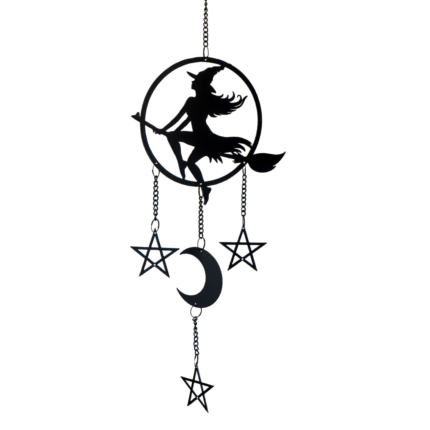Witch by Moonlight Wind Chime