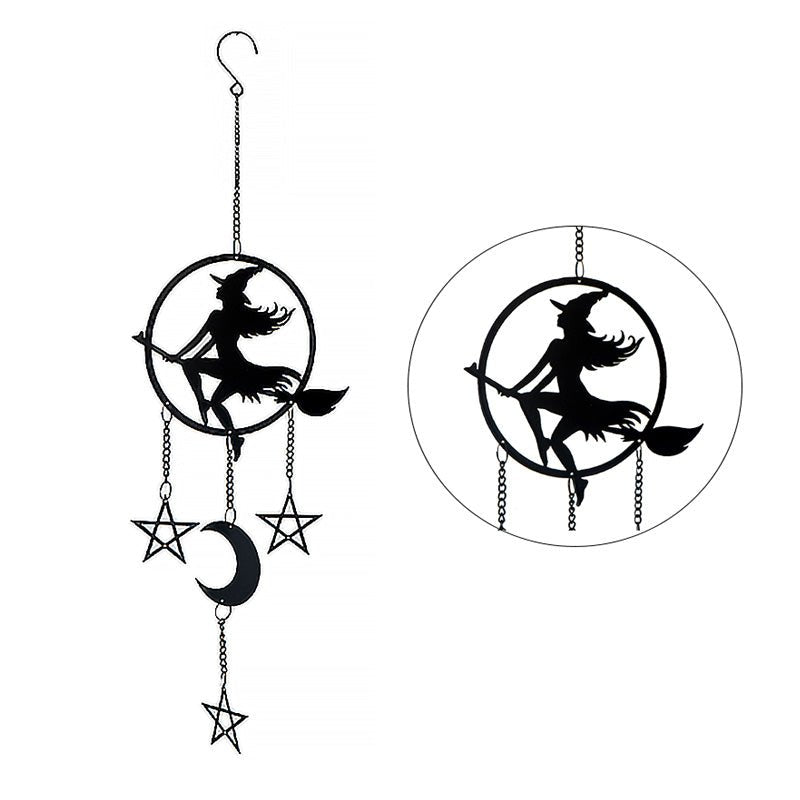 Witch by Moonlight Wind Chime