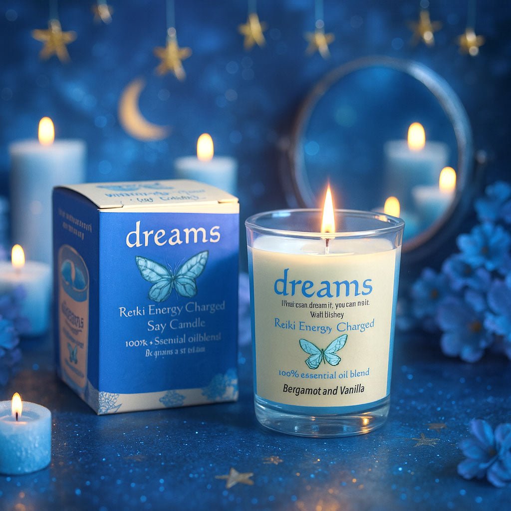 Dreams Herbal Intentions Jar Spell Candle