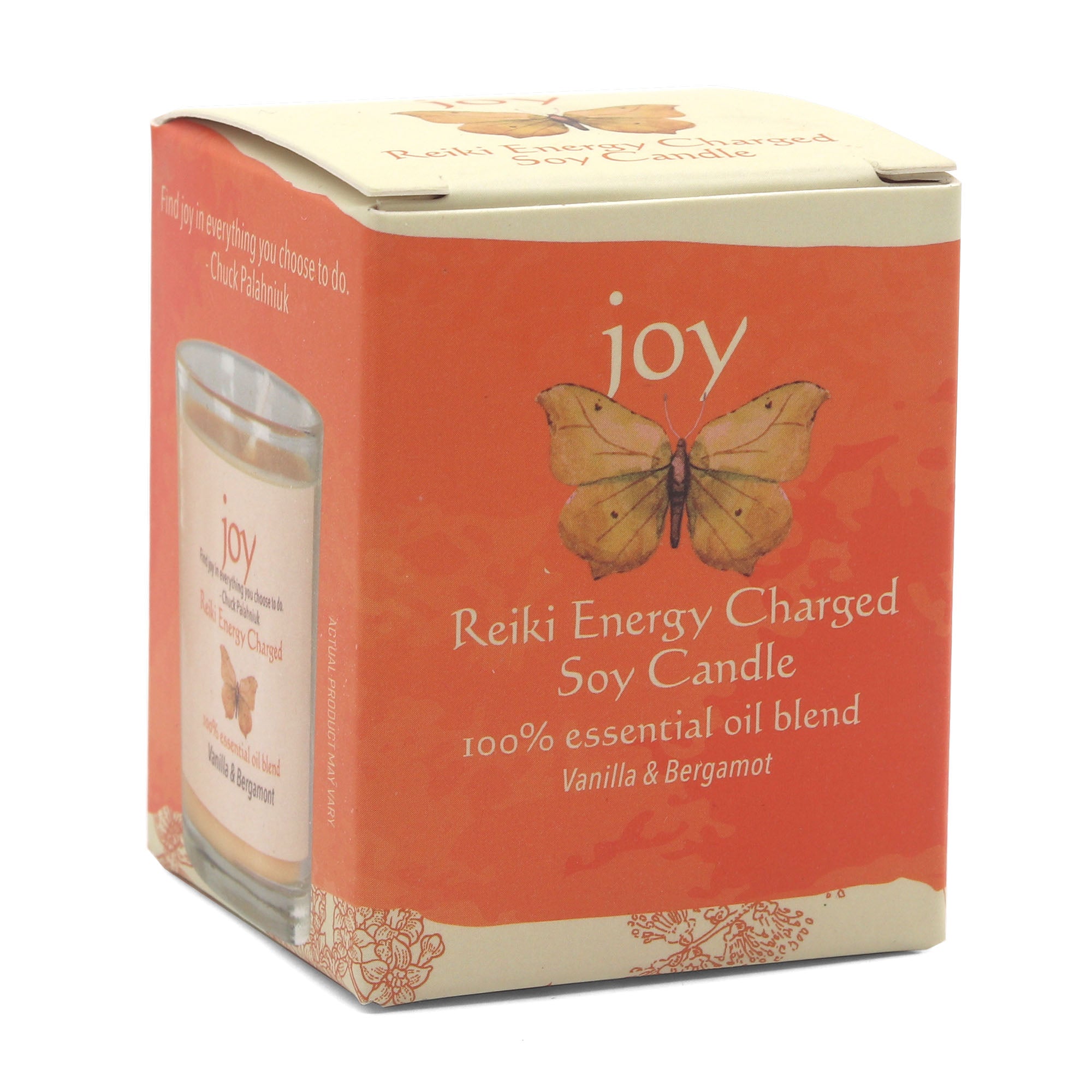 Joy Herbal Intentions Jar Spell Candle