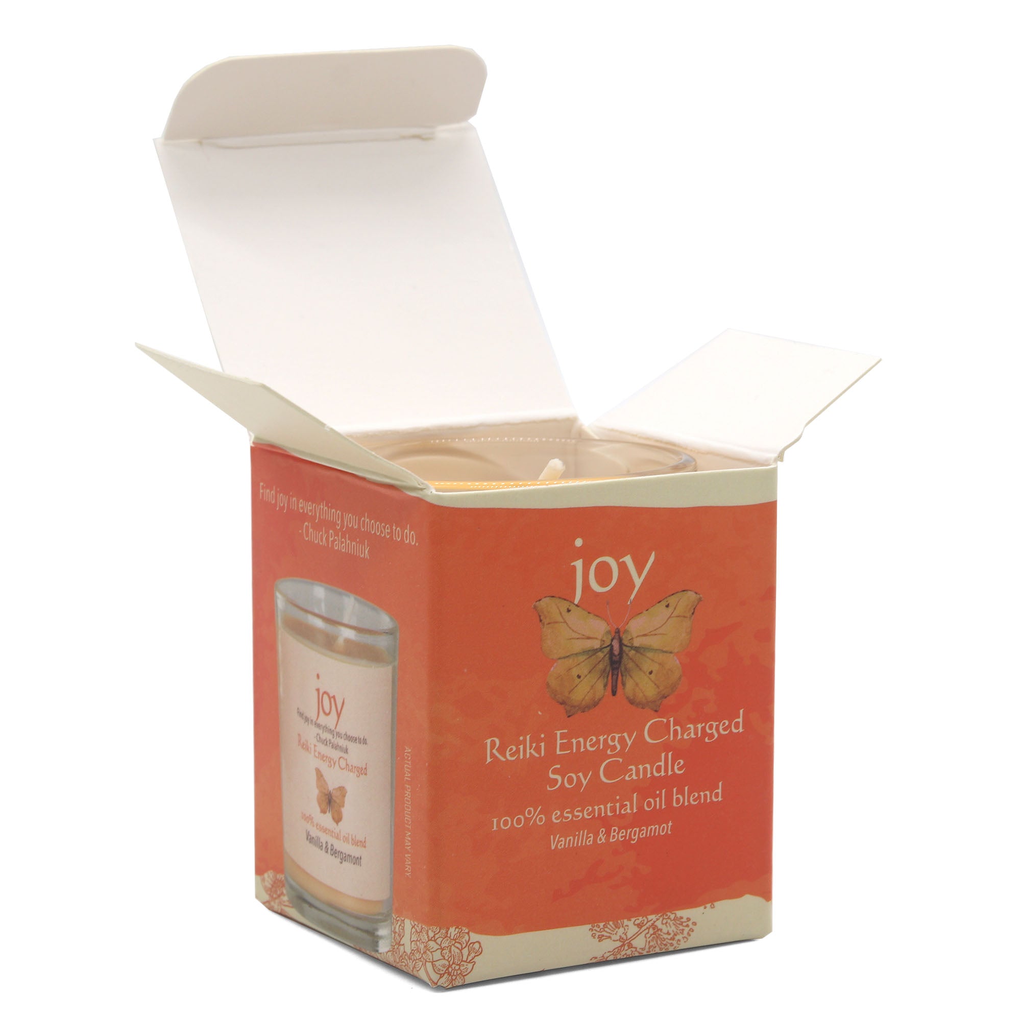 Joy Herbal Intentions Jar Spell Candle