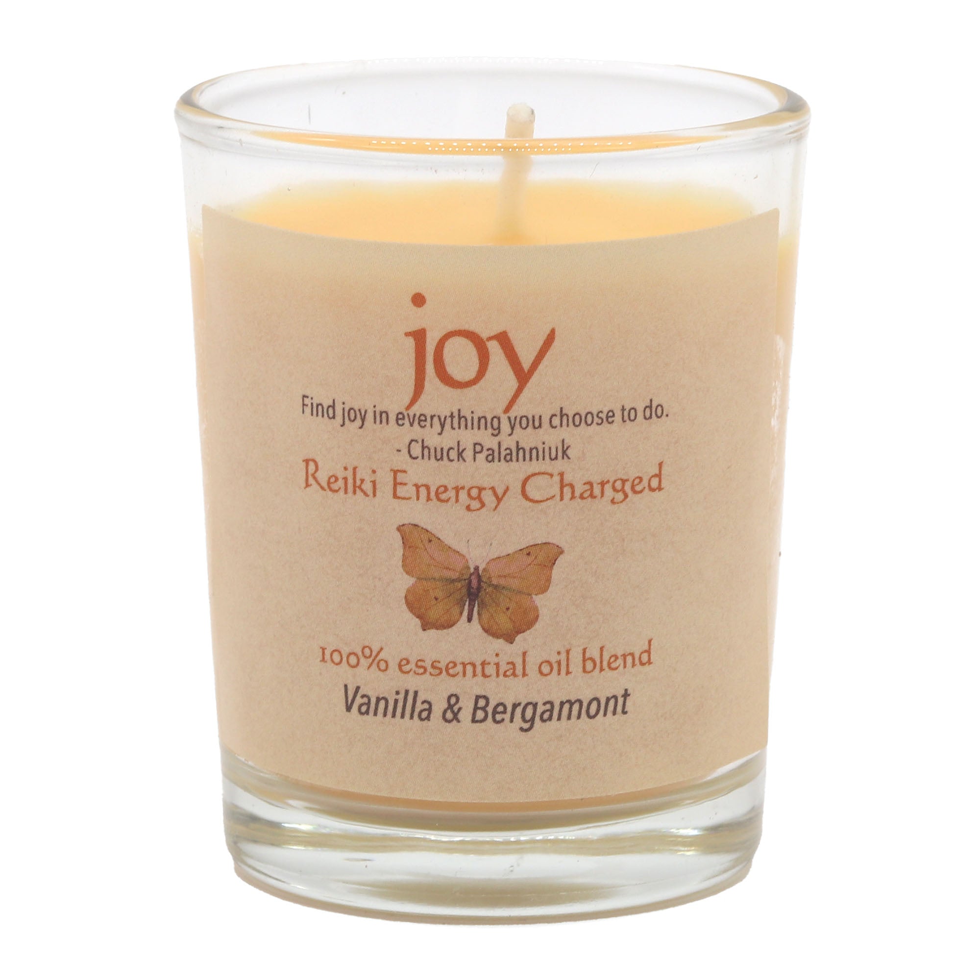 Joy Herbal Intentions Jar Spell Candle