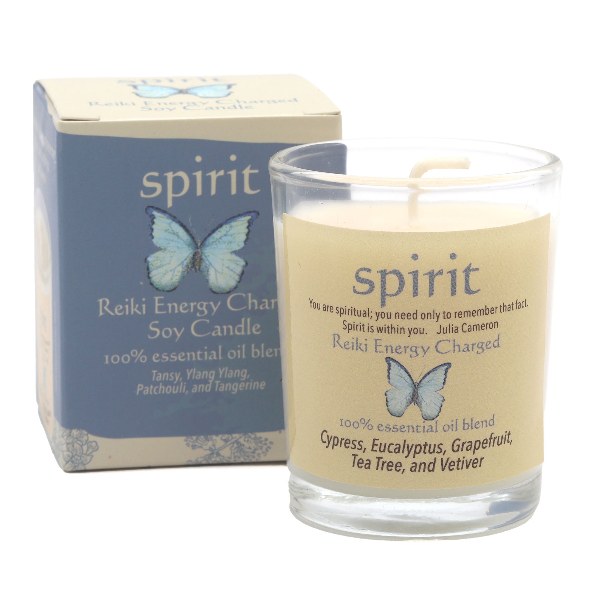Spirit Herbal Intentions Jar Spell Candle