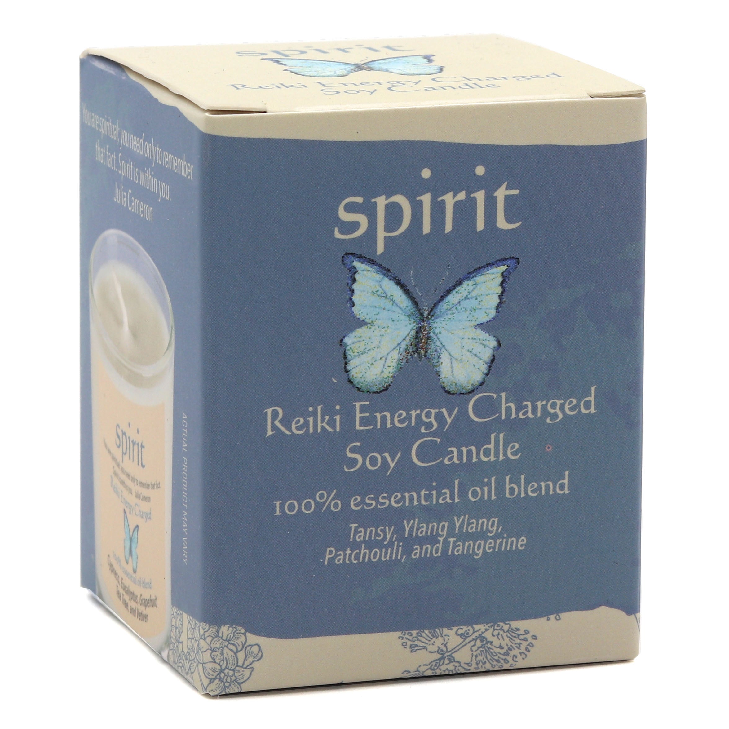 Spirit Herbal Intentions Jar Spell Candle