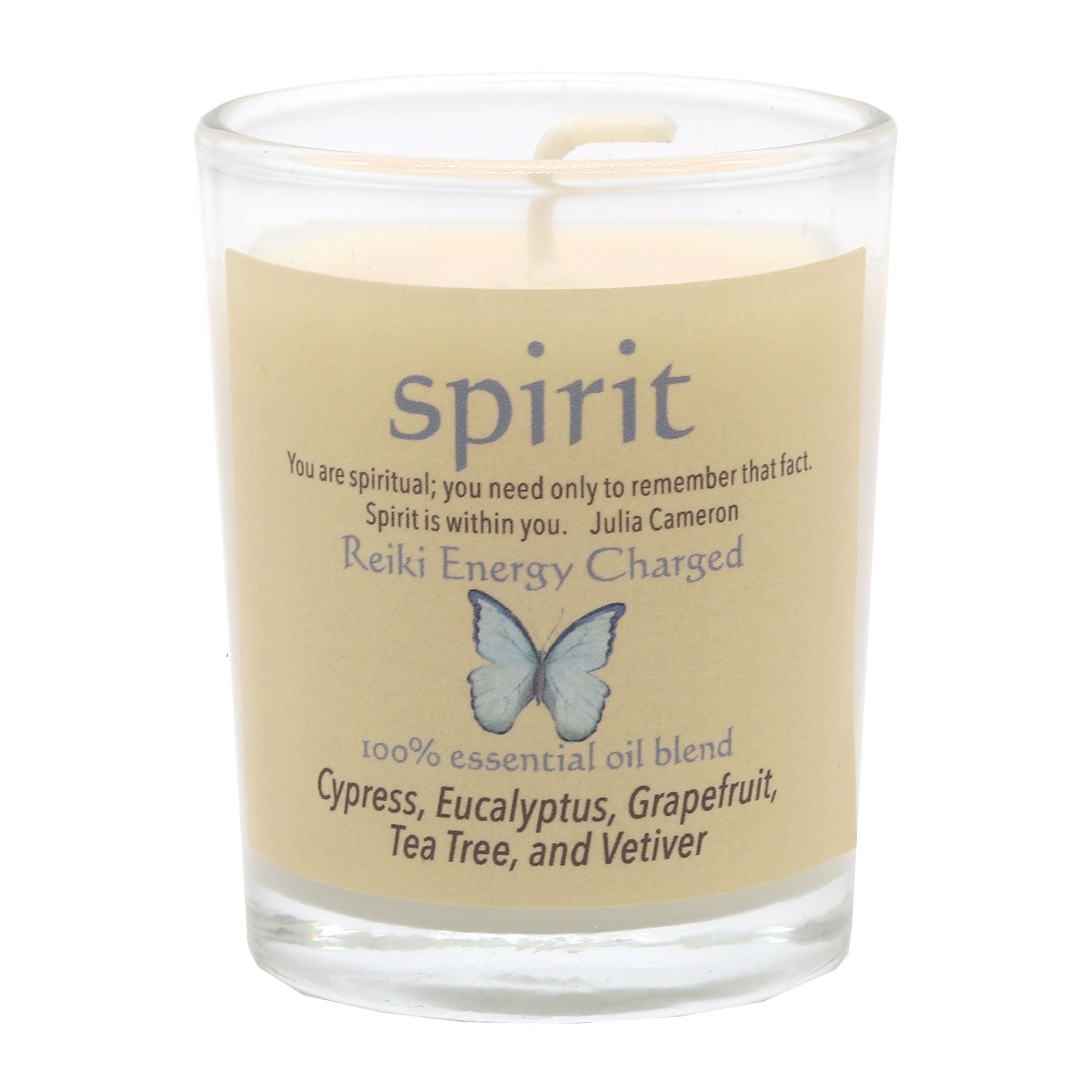 Spirit Herbal Intentions Jar Spell Candle