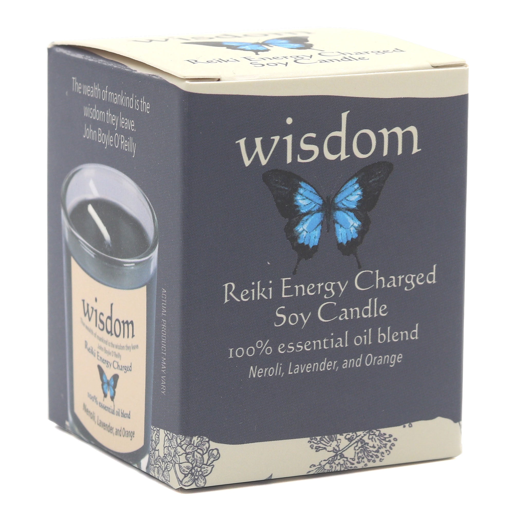 Wisdom Herbal Intentions Jar Spell Candle