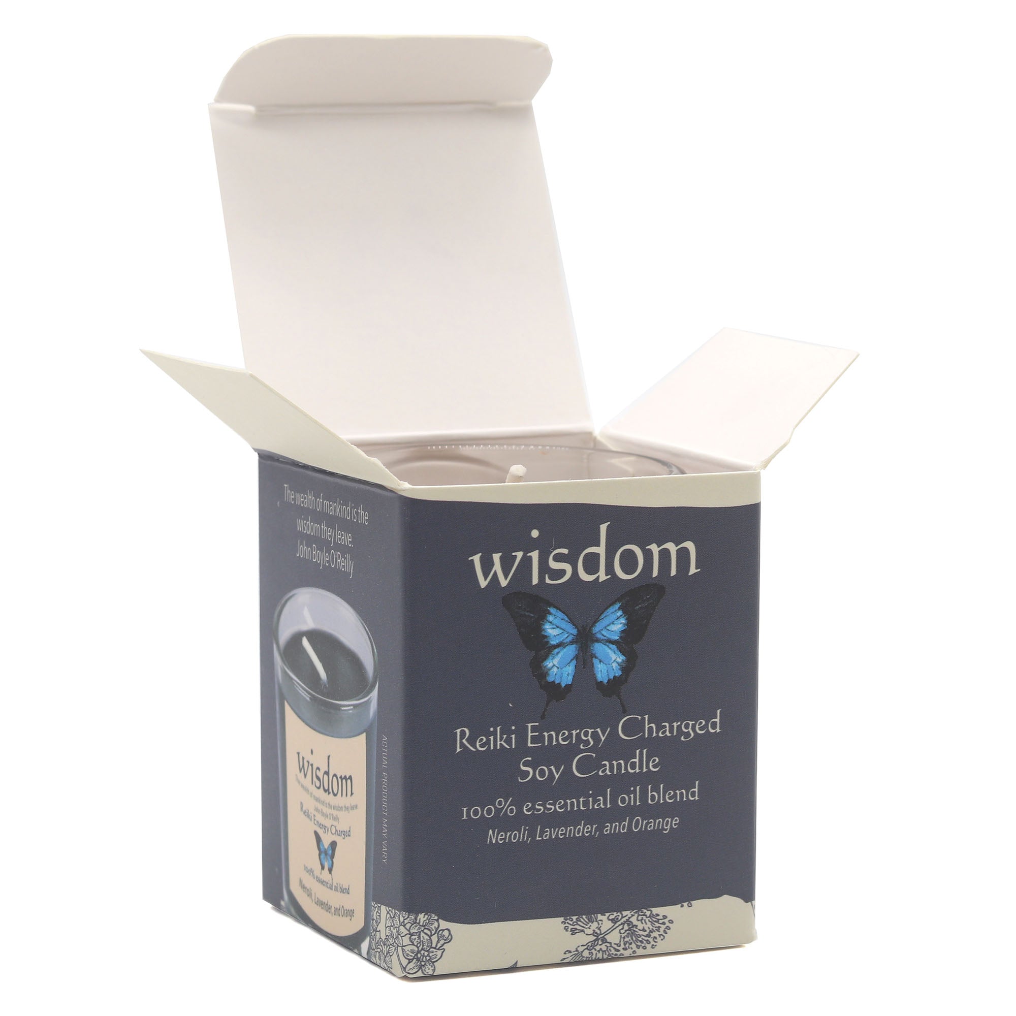 Wisdom Herbal Intentions Jar Spell Candle