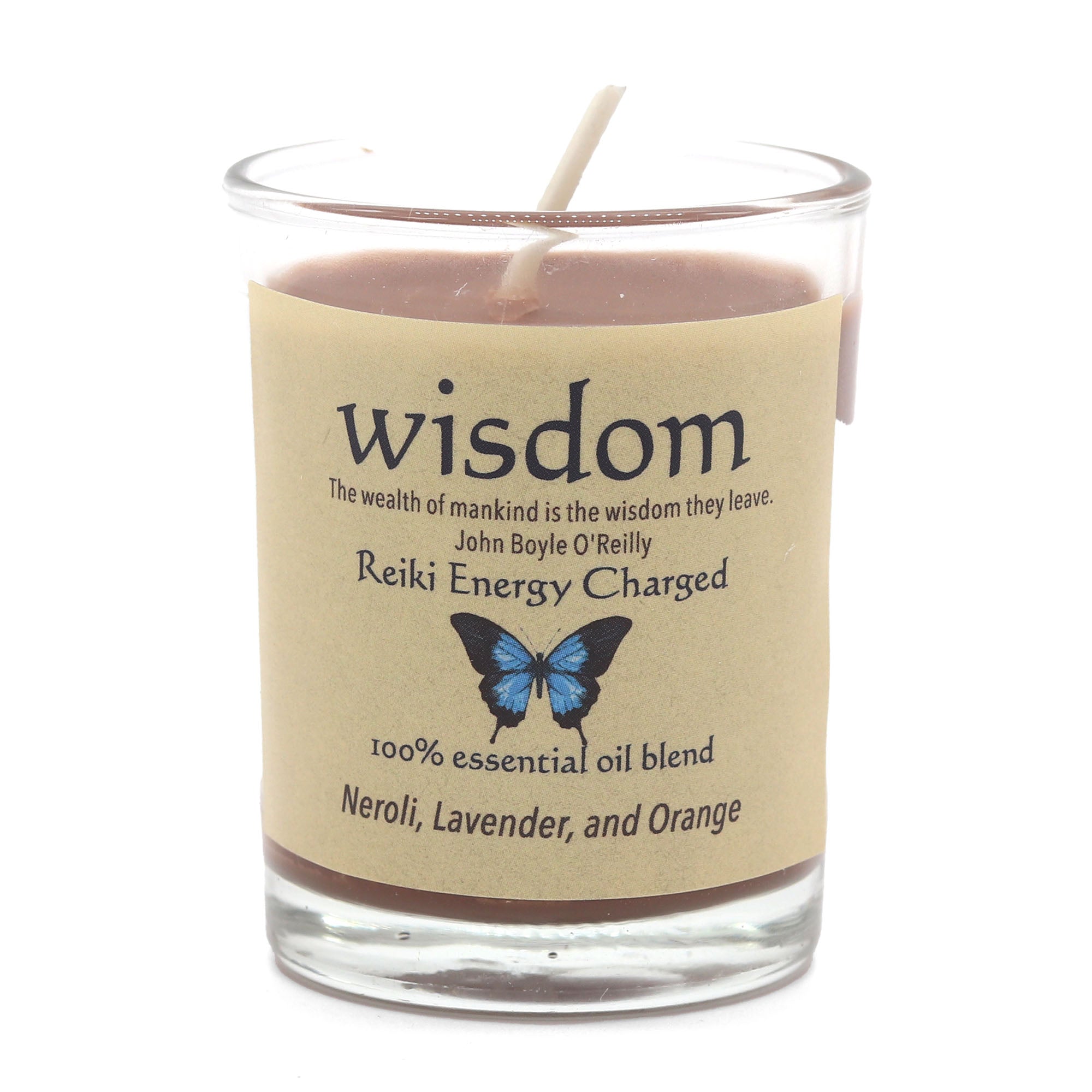 Wisdom Herbal Intentions Jar Spell Candle