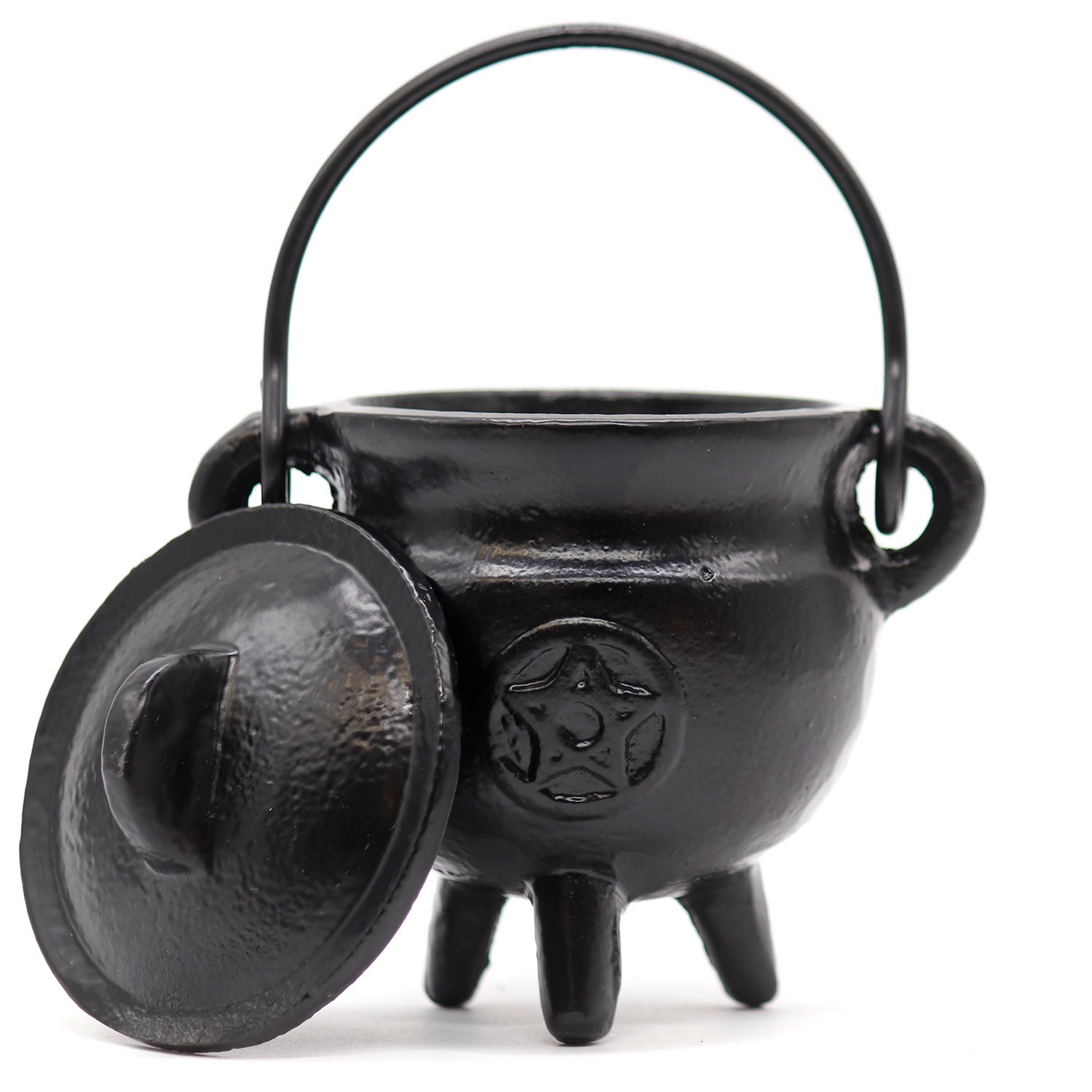 Pentacle Witch's Cast Iron Cauldron