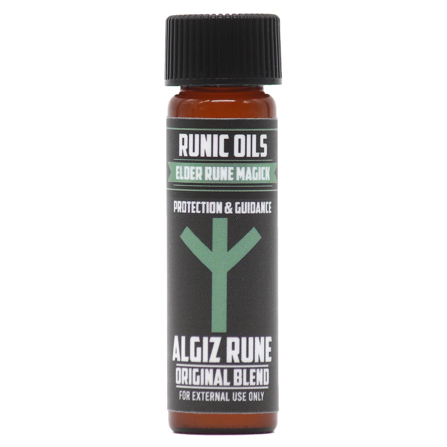 Algiz Rune Protection and Guidance Ritual Oil by 13 Moons