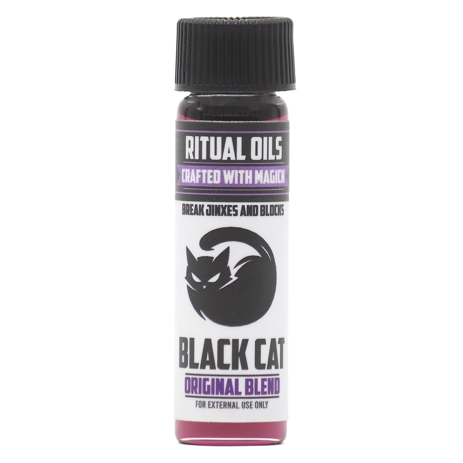 Black Cat Ritual Crafted Oil by 13 Moons