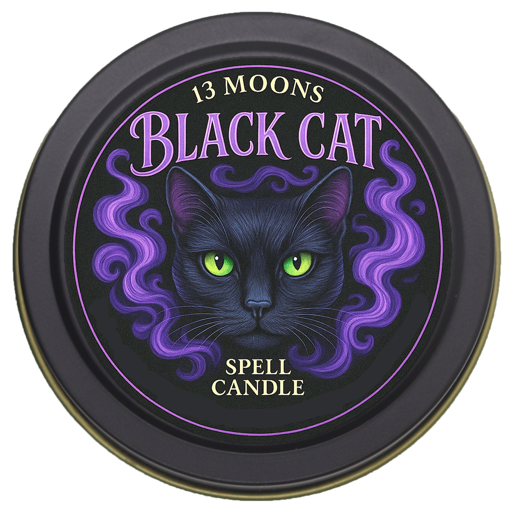 Black Cat Spell Candle by 13 Moons