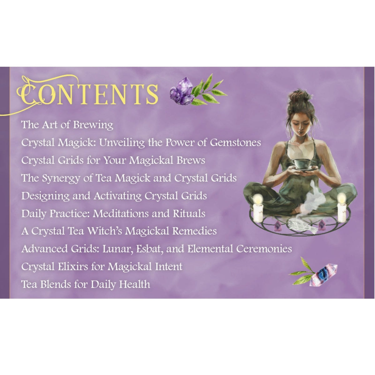 Tea Witch’s Crystal Brews