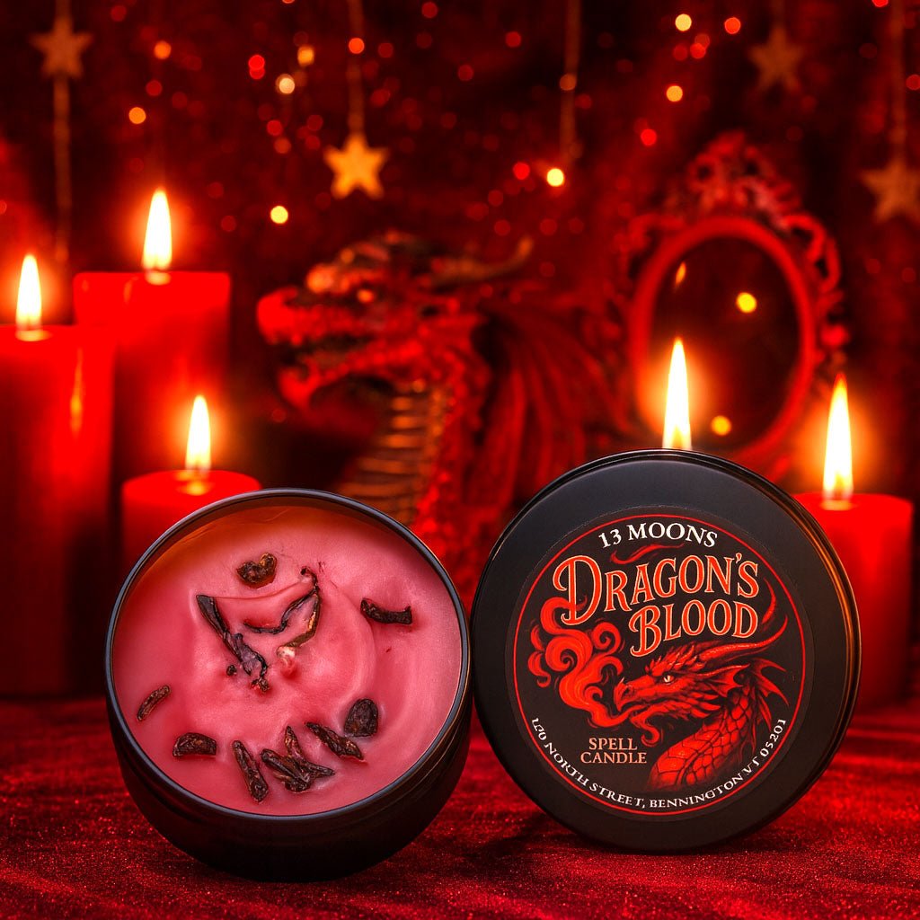 Dragon's Blood Spell Candle by 13 Moons