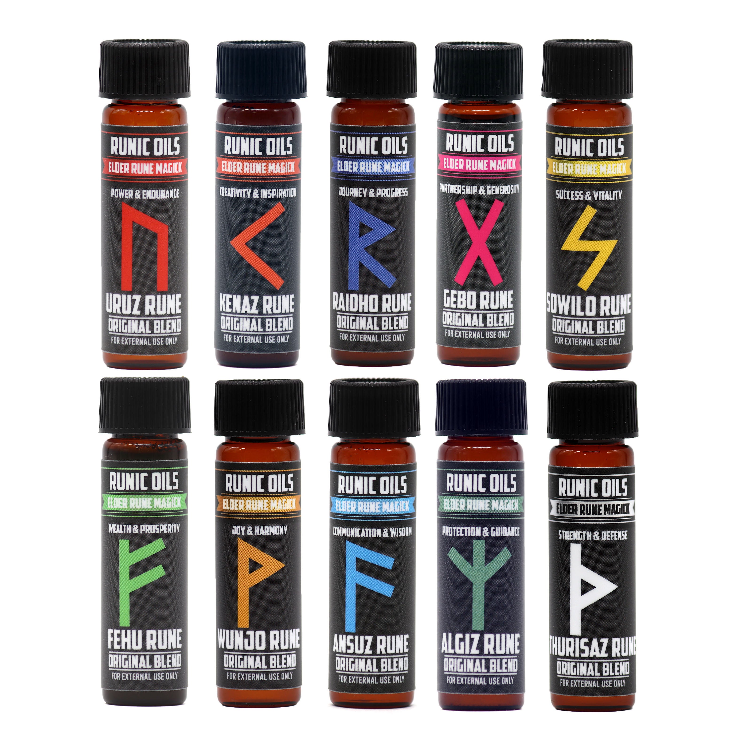 Elder Rune Magick Oil Set